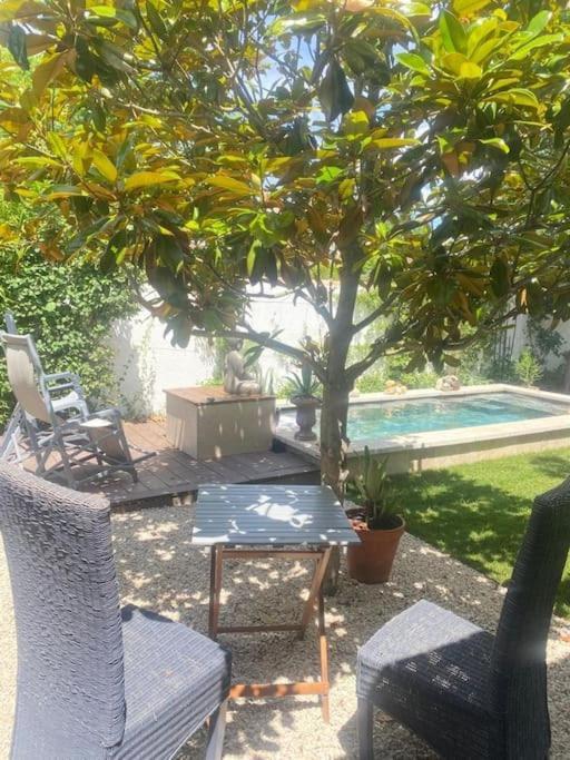 A Lombre Du Magnolia Appartement LʼIsle-sur-la-Sorgue Buitenkant foto